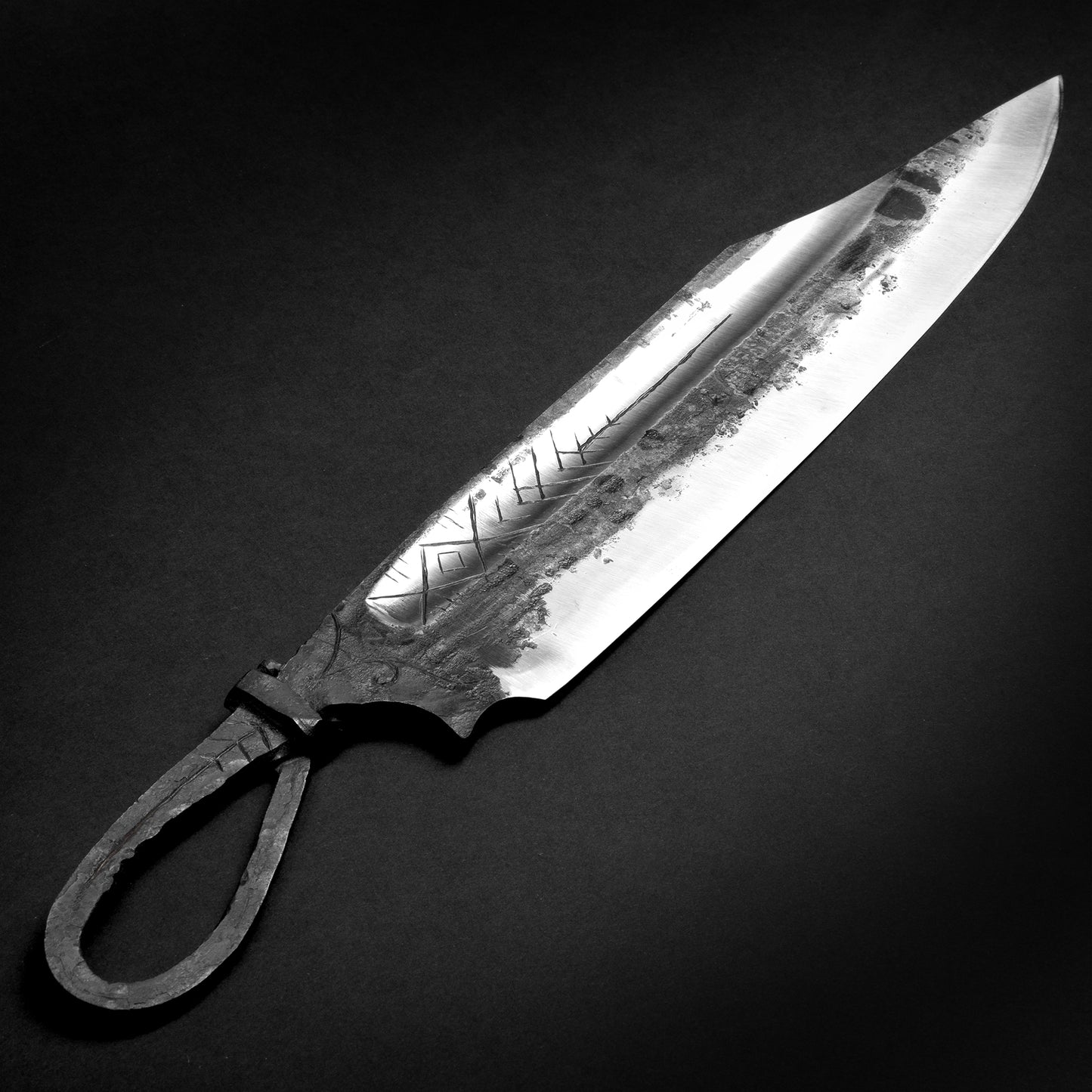 Forged Blacksmith Knife